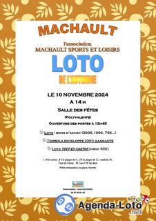 Photo du loto Loto de l’automne