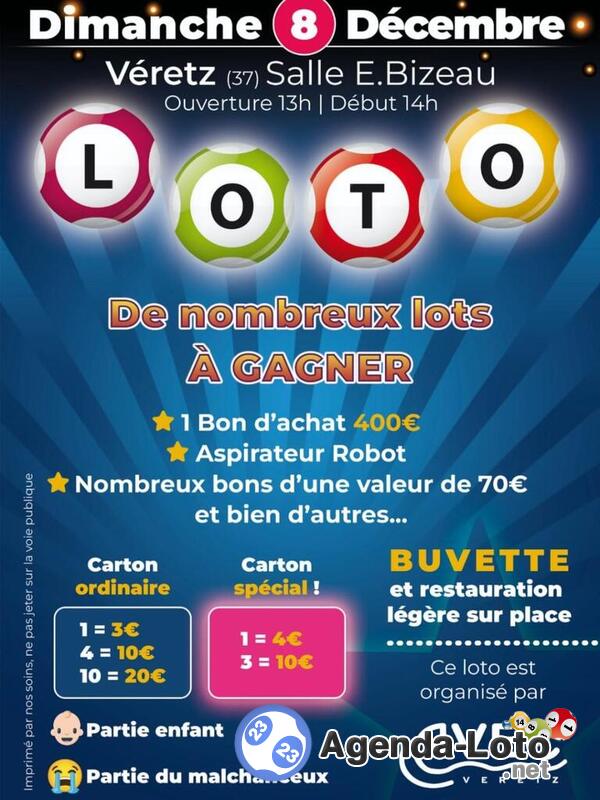 LOTO de l'AVEC (Association des commerçants)