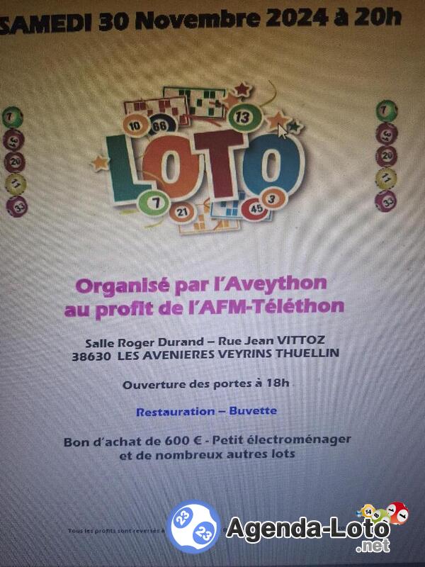 Loto de l'AVEYTHON