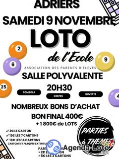 Photo du loto Loto de l'Ecole