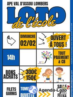 Photo du loto Loto de l'école