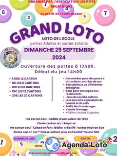 Photo du loto Loto de l école