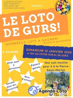 Photo du loto Loto de l'école de Gurs