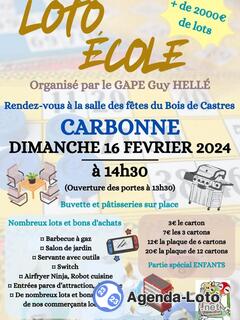 Photo du loto Loto de l'ecole guy helle