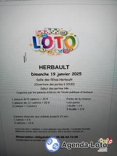 Photo du loto Loto de l'école organisé par les parents d'élèves