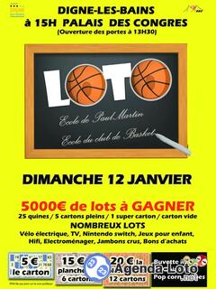 Photo du loto Loto de l'ecole paul martin et du basket