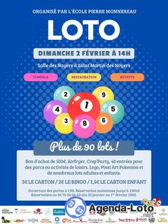 Photo du loto Loto de l'école Pierre Monnereau