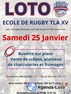 Photo du loto Loto de l'école de rugby TLA XV