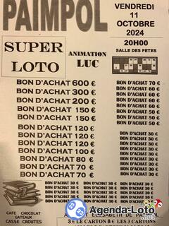 Photo du loto Loto de l'Ecole Sainte Relisabeth de Paimpol