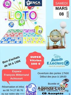 Photo du loto Loto de l'ENCA