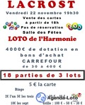 Photo Loto de l'harmonie à Lacrost