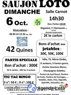 Photo du loto LOTO de l'Harmonie