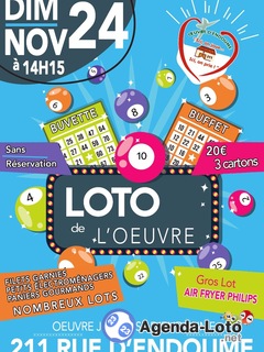 Photo du loto Loto de l'oeuvre d'endoume