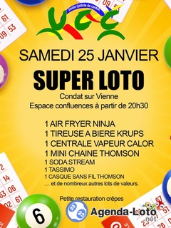 Photo du loto Loto de l’union cycliste de condat