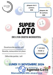 Photo du loto loto de l'Union Sportive Creys Morestel