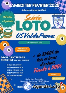 Photo du loto Loto de l' us val de pesmes