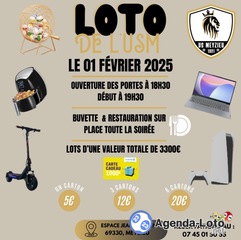 Photo du loto Loto de l’USM