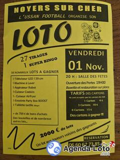 Photo du loto Loto de L'USSAN