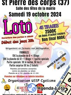 Photo du loto Loto de l'USSP CYCLISME anime par Olivier Bil'Animation