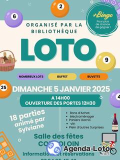 Photo du loto Loto de la bibliothèque