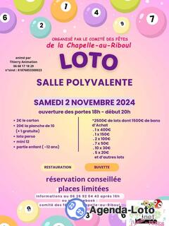 Photo du loto loto de la chapelle au riboul