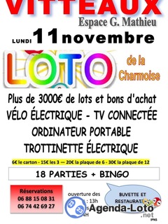 Photo du loto Loto de La Charmoise