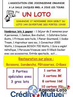 Photo du loto Loto de la cibi jocondienne