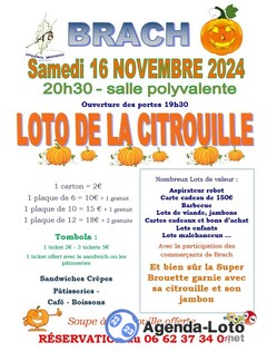 Photo du loto Loto de la citrouille