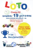 Photo Loto de la classe 82 à Belleville-en-Beaujolais