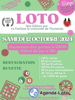 Photo du loto Loto de la fanfare