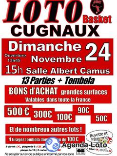 Photo du loto LOTO de la JS Cugnaux Basket