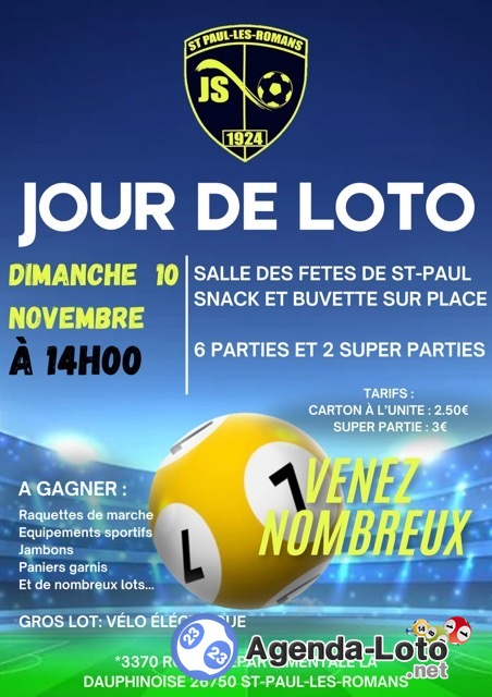 Loto de la js st paul foot