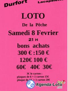 Photo du loto loto de la peche