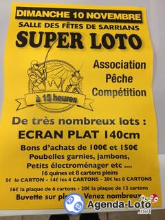 Photo du loto Loto de la pêche compétition