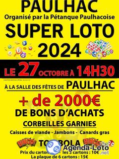 Photo du loto Loto de la pétanque