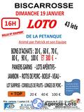 loto de la pétanque anime par Patrick et son équipe