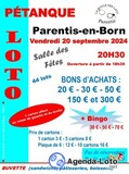 Photo Loto de la pétanque La Boule des Lacs à Parentis-en-Born