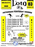 Photo Loto de la Pétanque Fontenay Vendée à Fontenay-le-Comte