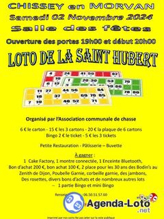 Photo du loto LOTO de la Saint Hubert