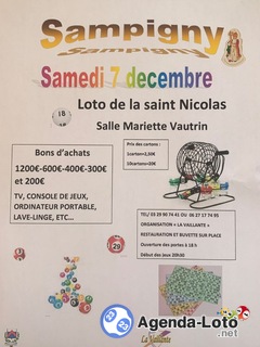 Photo du loto Loto de la Saint Nicolas