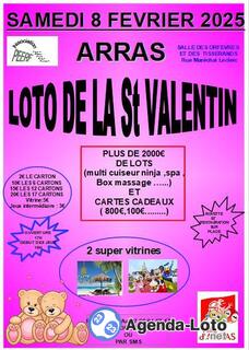 Photo du loto Loto de la saint valentin