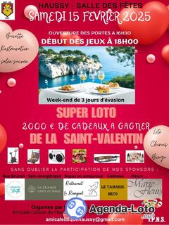 Photo du loto Loto de la Saint Valentin