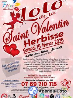 Photo du loto Loto de la saint valentin