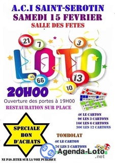 Photo du loto Loto de la Saint Valentin