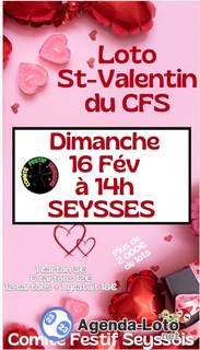 Photo du loto Loto de la saint Valentin