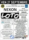 Photo Loto lion s club aixe sur vienne à nexon à Nexon