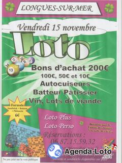 Photo du loto Loto a longues sur mer anime par chris animation