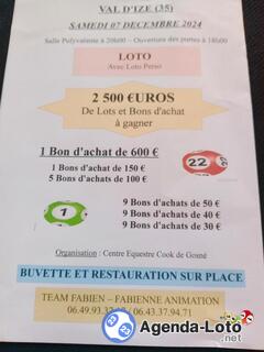 Photo du loto LOTO avec loto perso