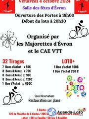 Photo du loto Loto des Majorettes d' Évron et CAE VTT