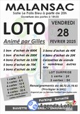 Loto malansac animé par Gilles